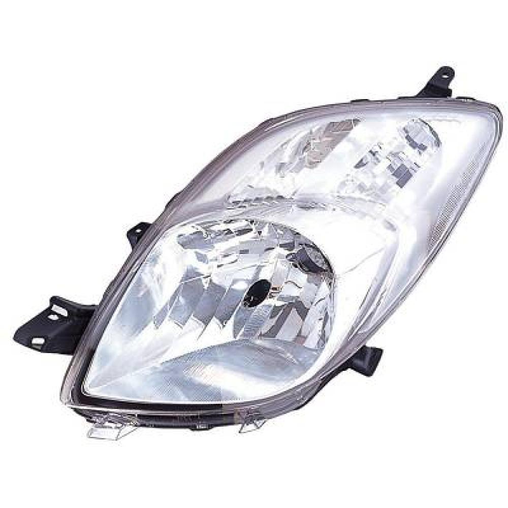 proiettore sinistro h4 elettrico con motore versione valeo toyota yaris 2006 2009 811700d120