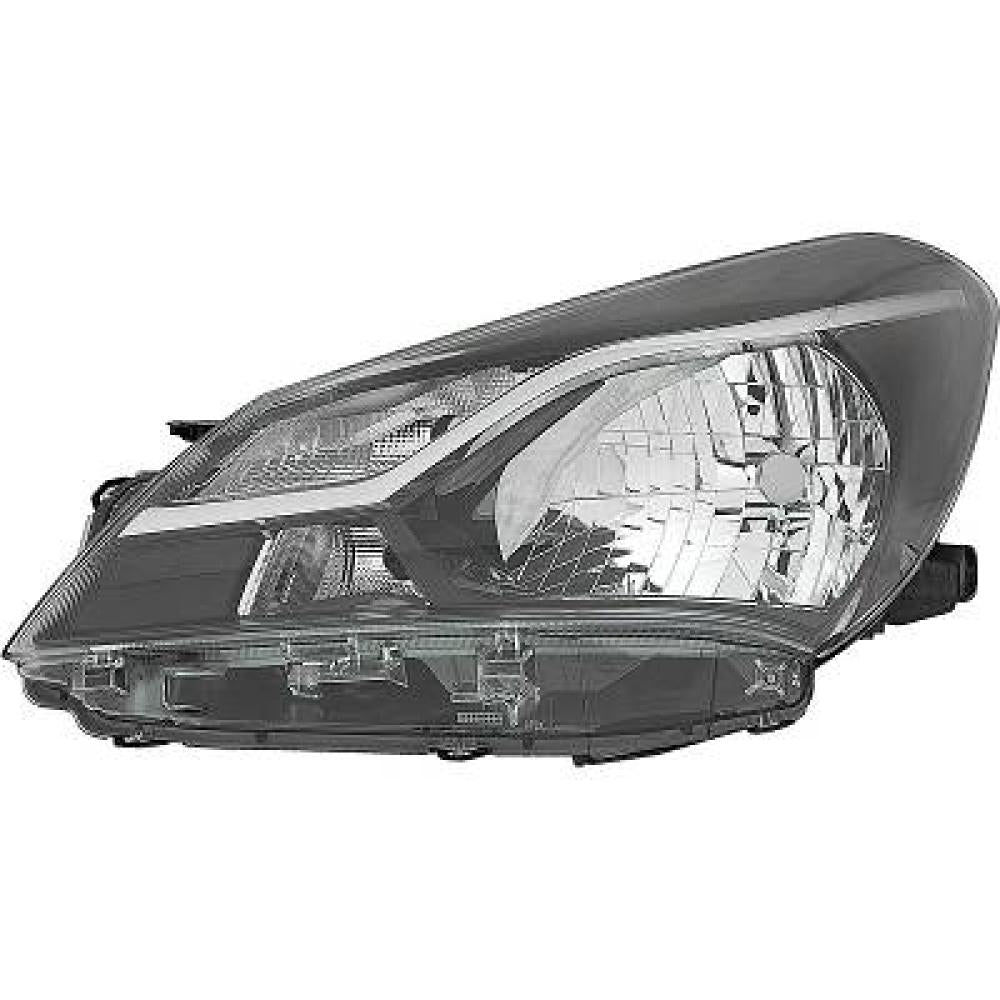 proiettore sinistro h4 elettrico con motore con luce diurna w21 5w toyota yaris 2017 2020 811700dj70