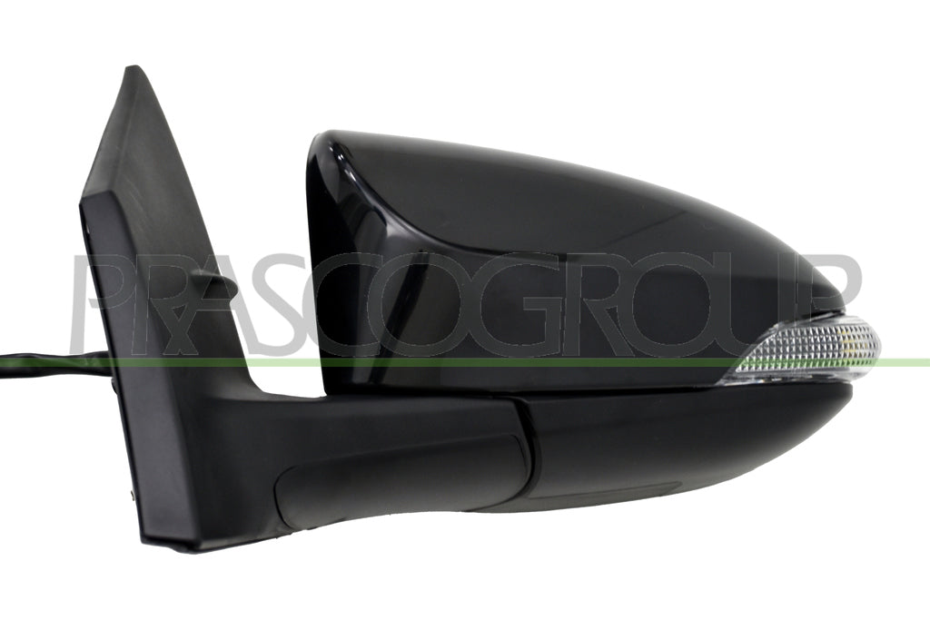 retrovisore sinistro elettrico con primer termico con fanale convesso 7 pins toyota auris 2013 2015 ty3547324p