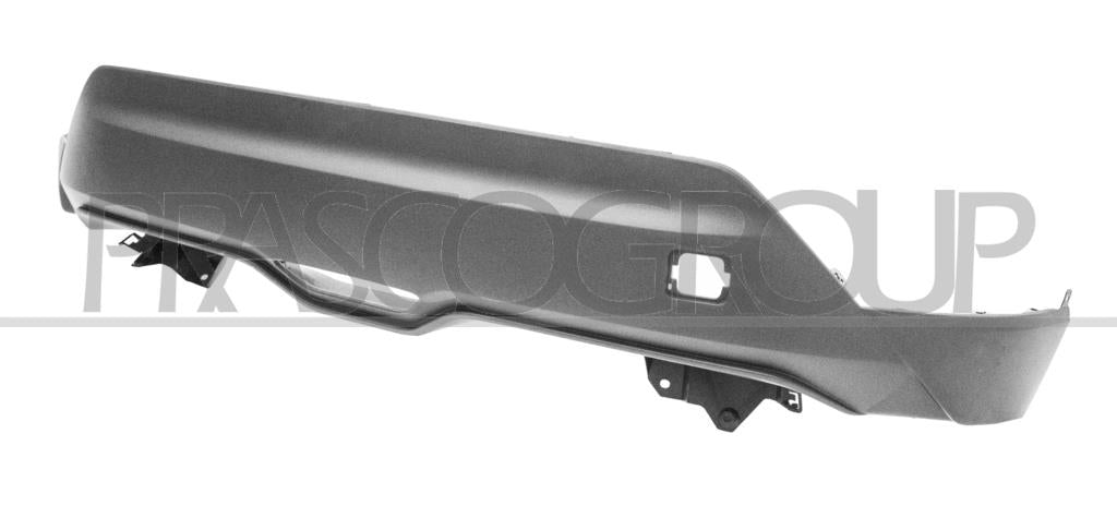 paraurti posteriore inferiore nero goffrato con tracce pdc toyota c hr 2016 2019 ty7001071