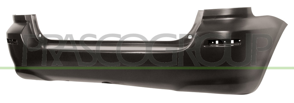 paraurti posteriore nero liscio da primerizzare toyota corolla verso 2004 2009 ty7261051