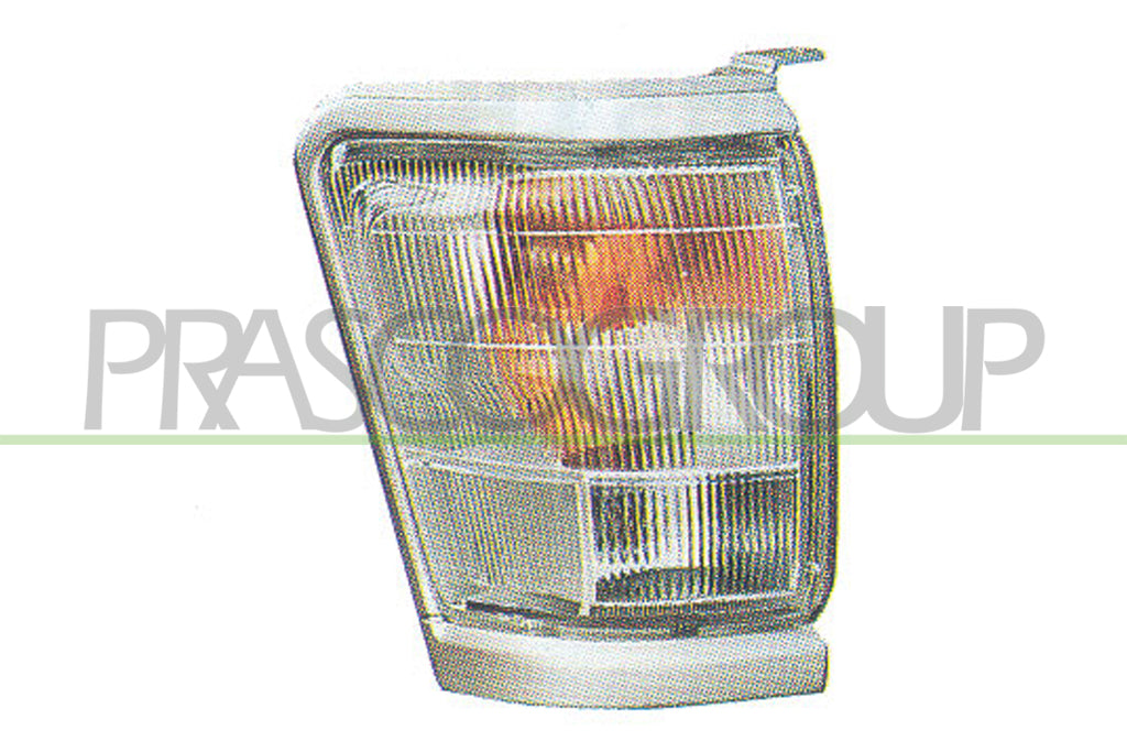 fanale anteriore destro bianco con portalampada con bordo grigio toyota hilux pick up 1997 2001 ty8144023