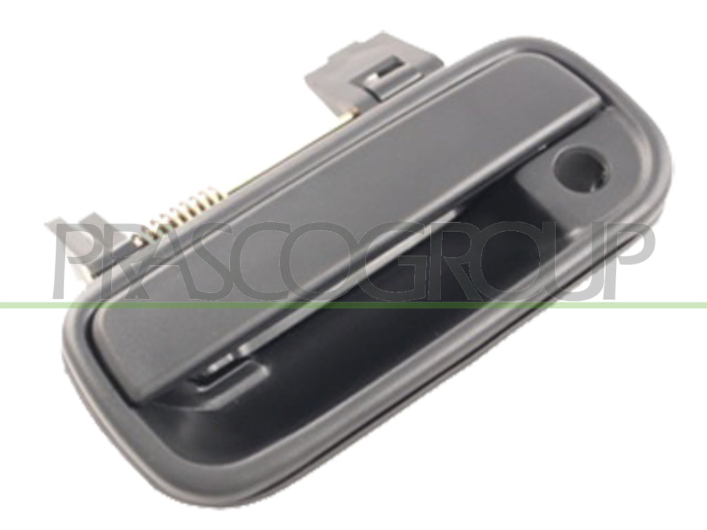 maniglia anteriore sinistra esterna nera con foro nottolino toyota hilux pick up 1997 2001 ty8148002