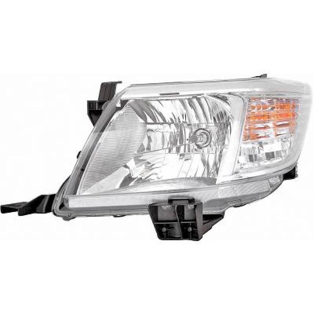 proiettore sinistro h4 manuale elettrico toyota hilux vigo pick up 2008 2011 811500k440