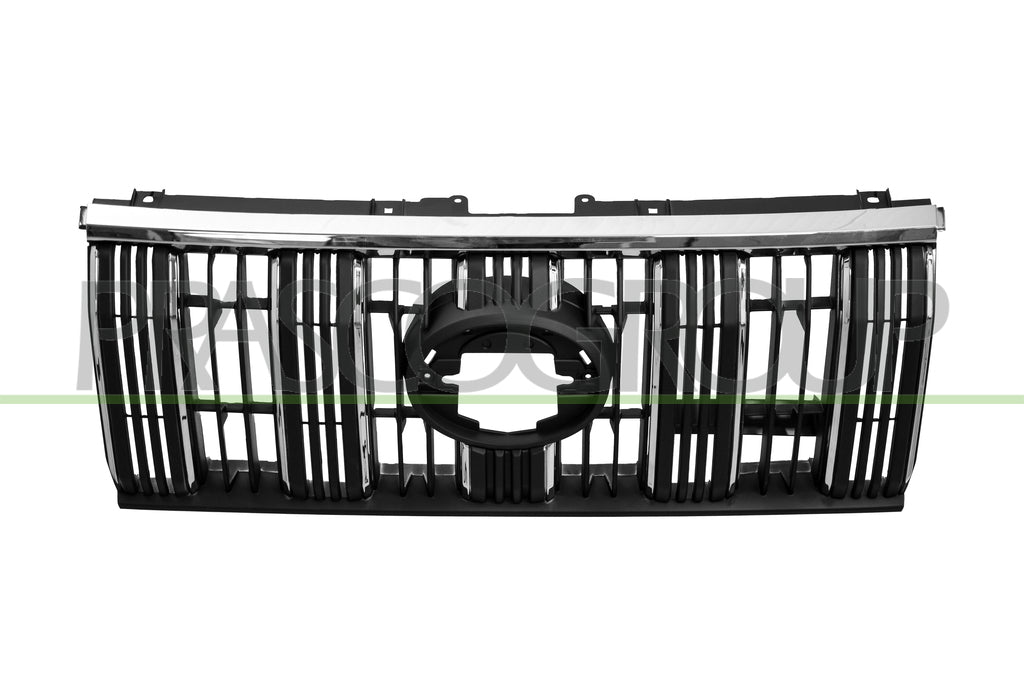 griglia radiatore nera con modanature cromate toyota landcruiser prado 2018 2021 ty8562001