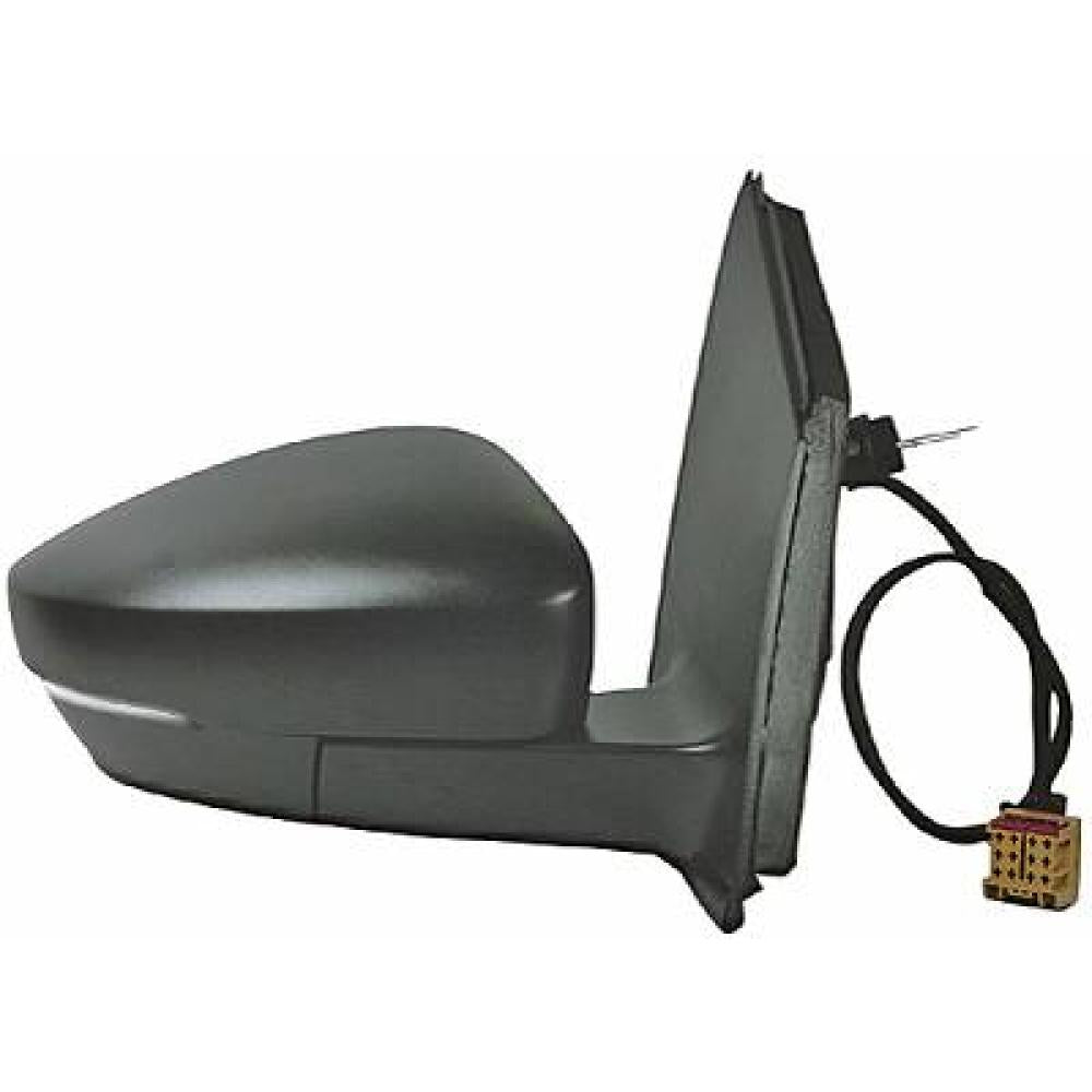 retrovisore destro a cavi nero con fanale convesso connettore quadrato 12h2p mod 11 09 volkswagen polo 2009 2014 6r1857508c9b9 2