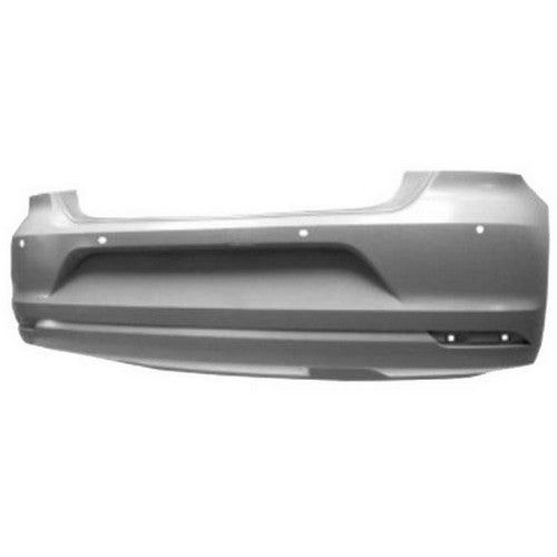 paraurti posteriore con primer con fori pdc supporti con tracce telecamera volkswagen polo 2014 2017 vg0241071