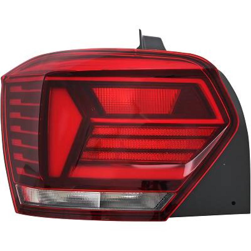 fanale posteriore sinistro senza portalampada con retronebbia volkswagen polo 2017 2021 vg0254054