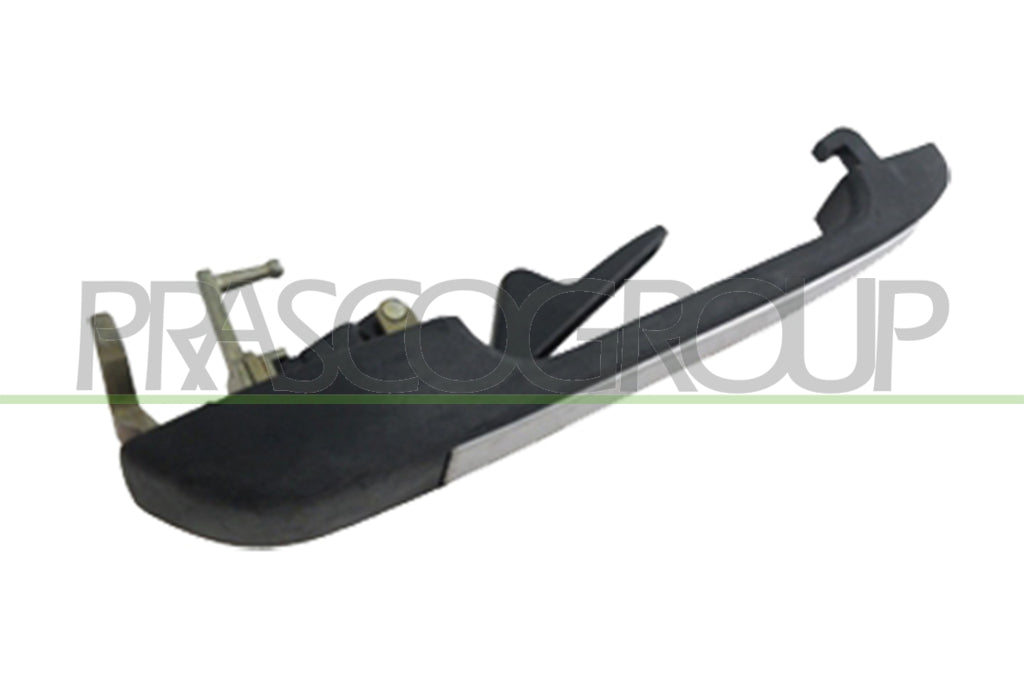 maniglia posteriore destra esterna nera con inserto cromato nera senza foro nottolino volkswagen golf ii 1983 1989 vg0288101