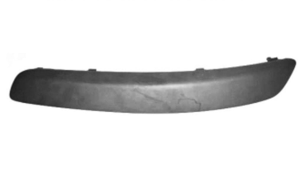 modanatura sinistra paraurti anteriore nera goffrata volkswagen golf v 2003 2008 vg0361244