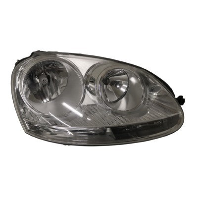 proiettore destro h7 h7 elettrico con motore cromato mod 08 04 versione a l volkswagen golf v 2003 2008 vg0364923