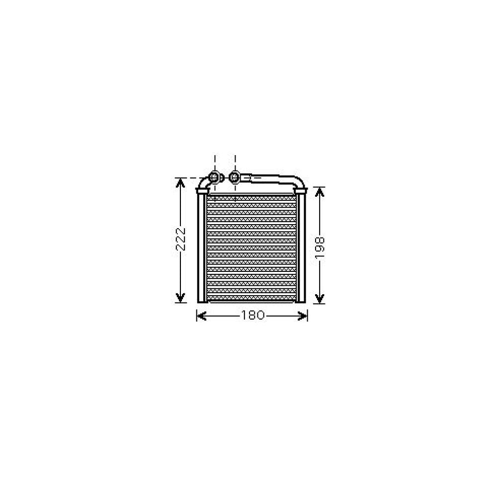 riscaldatore volkswagen golf v 2003 2008 3c0819031