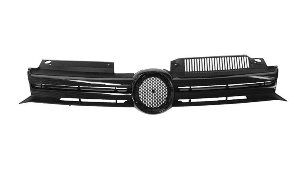 griglia radiatore nera aperta mod 6 7 marce volkswagen golf vi 2008 2012 vg0382000