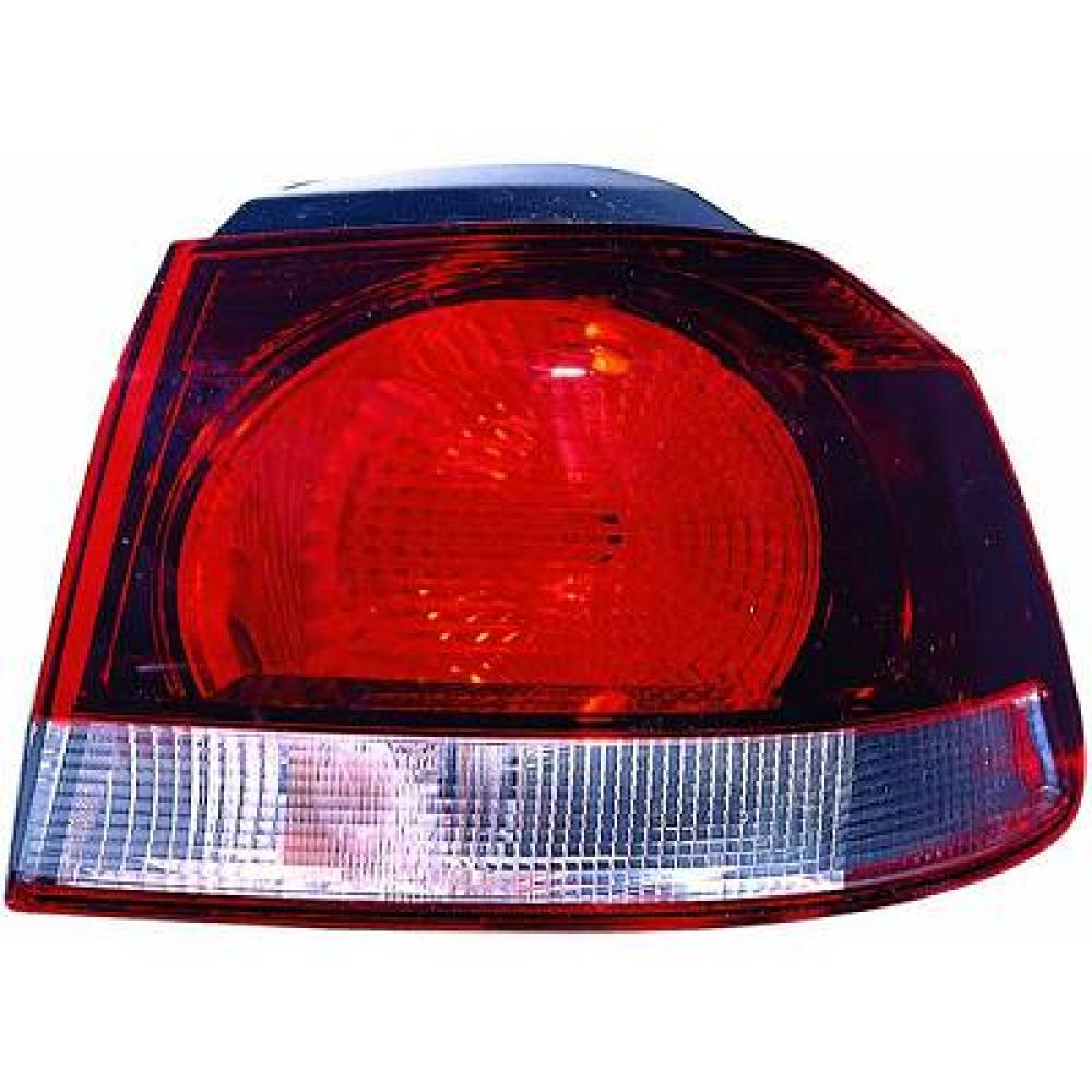 fanale posteriore sinistro esterno fume senza portalampada versione hella volkswagen golf vi 2008 2012 vg0384164