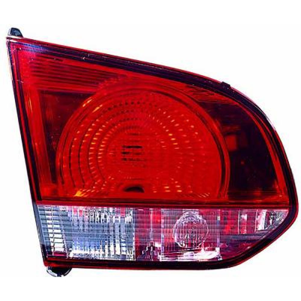 fanale posteriore destro interno rosso bianco senza portalampada versione valeo volkswagen golf vi 2008 2012 vg0384175