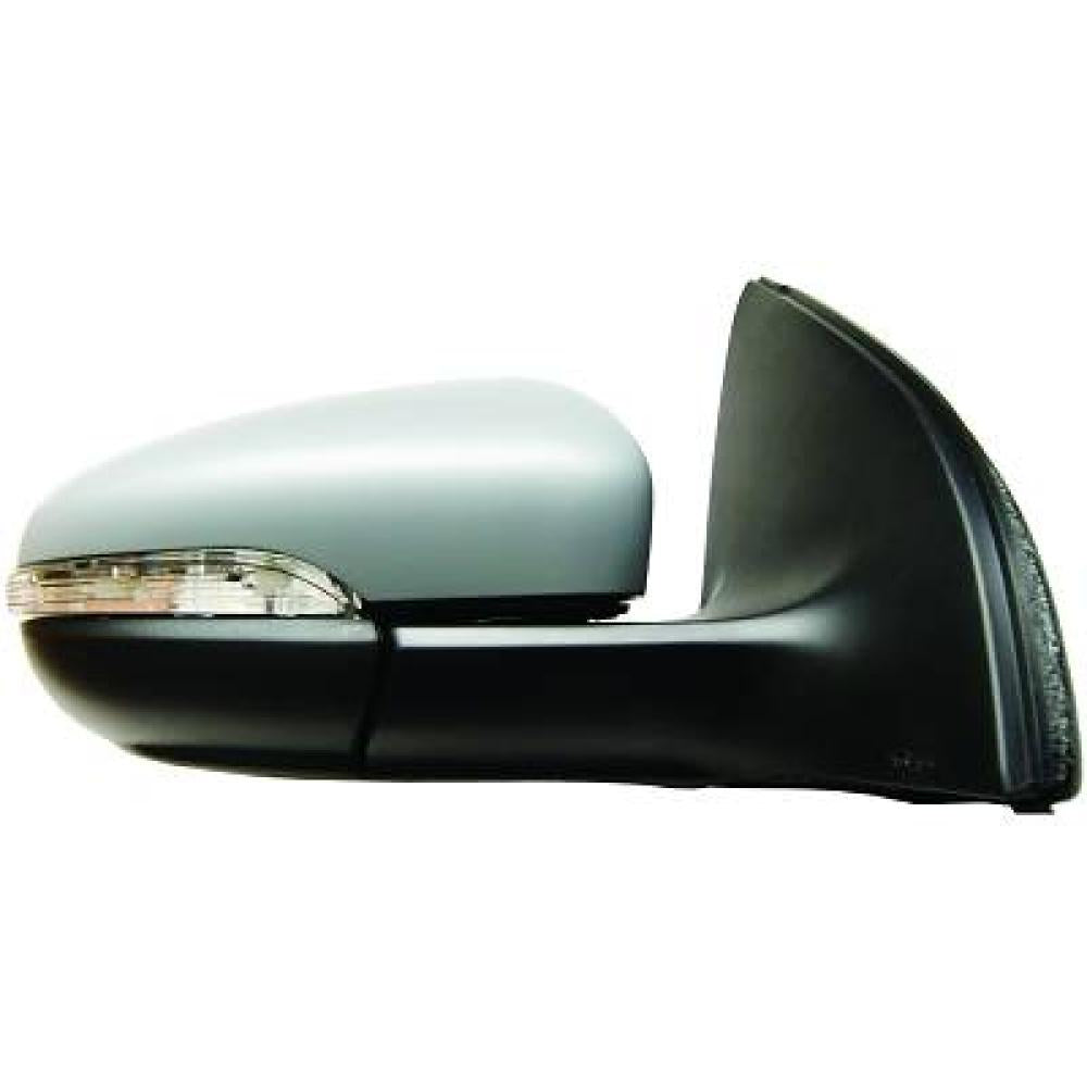 retrovisore sinistro elettrico con primer termico chiudibile con fanale con luce cortesia asferico 9 pins volkswagen golf vi gti gtd 2009 2012 vg0387324