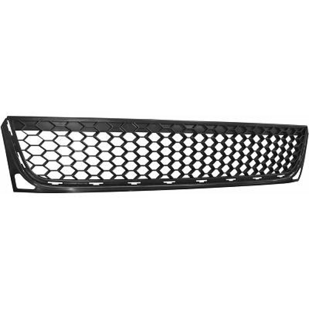 griglia paraurti anteriore centrale nera volkswagen golf vi gti gtd 2009 2012 vg0392120