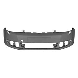 paraurti anteriore con primer con fori pdc supporti con lavafari con tappo copri gancio volkswagen golf plus 2009 2014 vg0421011