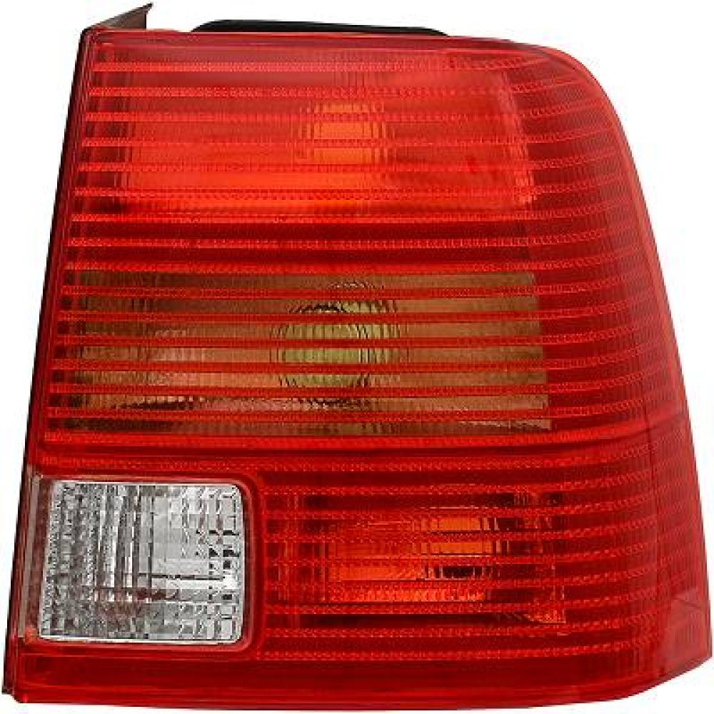 fanale posteriore destro rosso bianco senza portalampada mod 4 porte volkswagen passat b5 1996 2000 vg0524153