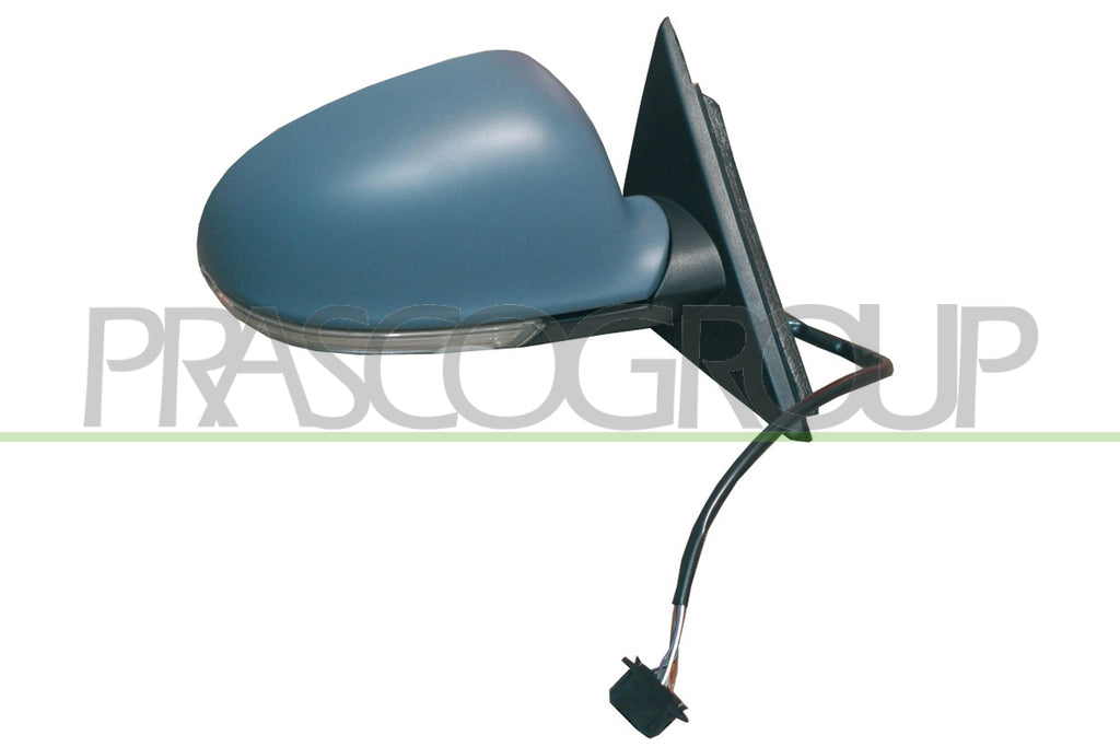 retrovisore destro elettrico termico con primer con fanale convesso mod 02 03 12h6p volkswagen passat b5 2000 2005 vg0537323p