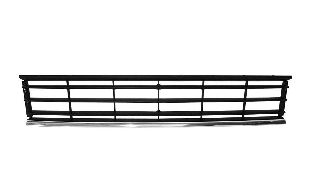 griglia paraurti anteriore centrale nera con modanatura cromata mod comfortline volkswagen passat b7 2010 2014 vg0552131