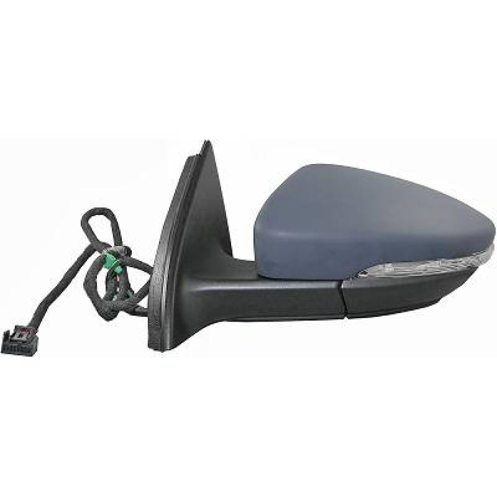retrovisore sinistro elettrico termico con primer con fanale asferico 16h6p volkswagen passat b7 2010 2014 3aa8575079b9
