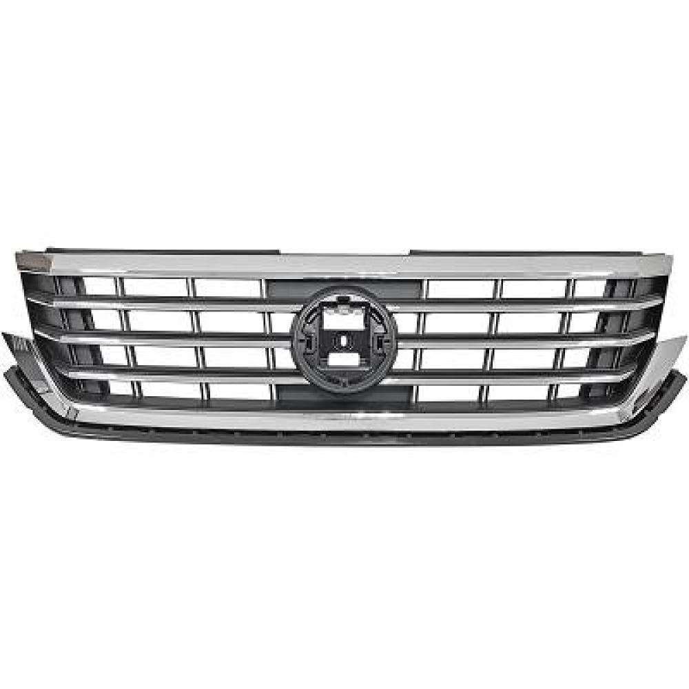 griglia radiatore nera lucida con modanatura cromata mod comfortline highline volkswagen passat b8 2019 2024 561853651bdzll