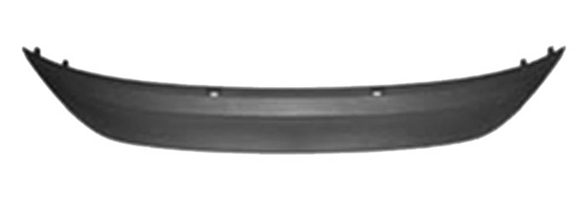 spoiler paraurti posteriore nero goffrato volkswagen golf 7 2012 2016 vg4001871