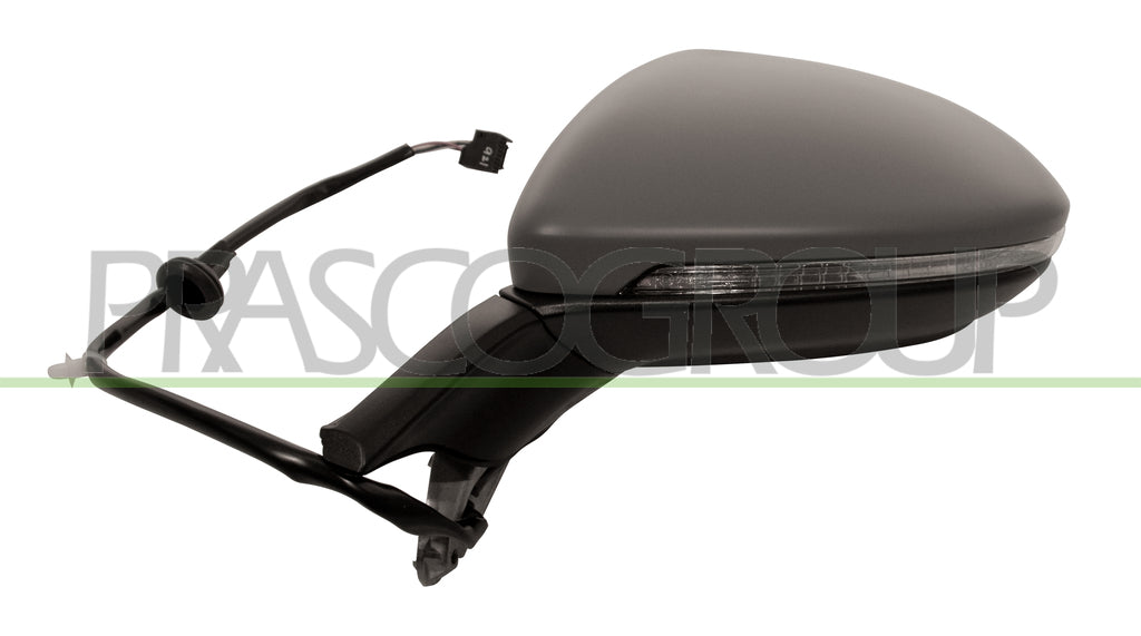 retrovisore sinistro elettrico con primer termico con fanale asferico 6 pins volkswagen golf 7 2012 2016 vg4007316