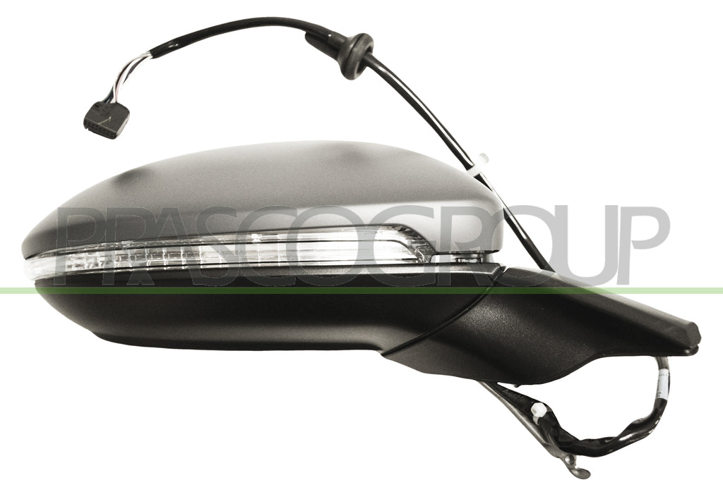 retrovisore destro elettrico termico con primer con fanale con luce cortesia chiudibile con memoria convesso 16h13p volkswagen golf 7 2012 2016 vg4007317p