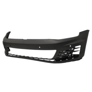 paraurti anteriore con primer con fori pdc supporti con tappo copri gancio con tracce park assist e lavafari volkswagen golf 7 gti gtd 2013 2016 vg4021021