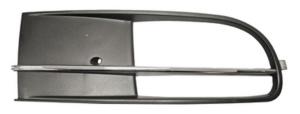 griglia destra paraurti anteriore nera con profilo cromato volkswagen new beetle 2012 2016 vg4242133