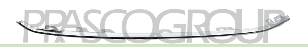 profilo destro paraurti anteriore inferiore cromato volkswagen touran 2015 vg7211223