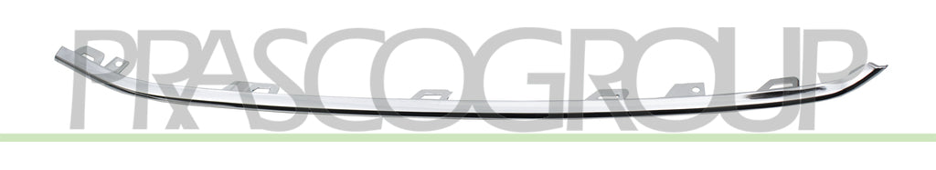 profilo sinistro paraurti anteriore inferiore cromato volkswagen touran 2015 vg7211224