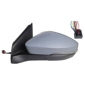 retrovisore sinistro elettrico con primer termico chiudibile con fanale con blis asferico 10 pins volkswagen tcross 2019 2024 vg7507344p