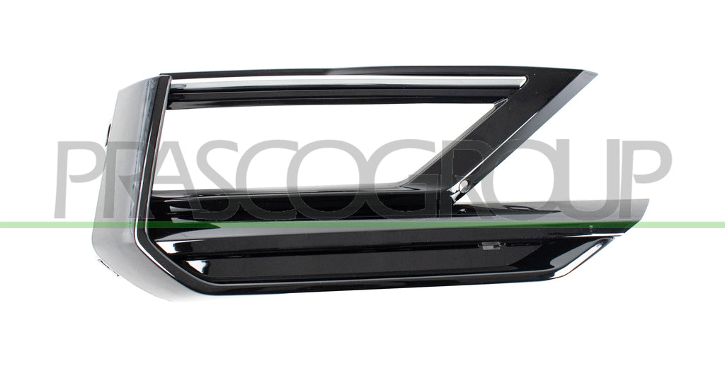 griglia destra paraurti anteriore inferiore nera lucida con sede fendi volkswagen tiguan rline 2016 2020 vg8112133
