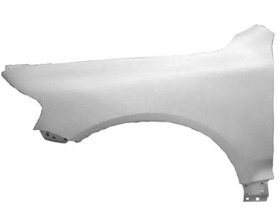 parafango anteriore sinistro con primer in plastica volkswagen touareg 2002 2006 vg8153004