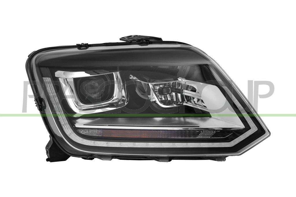 proiettore destro elettrico con motore con luce diurna led volkswagen amarok 2016 2023 vg8424903