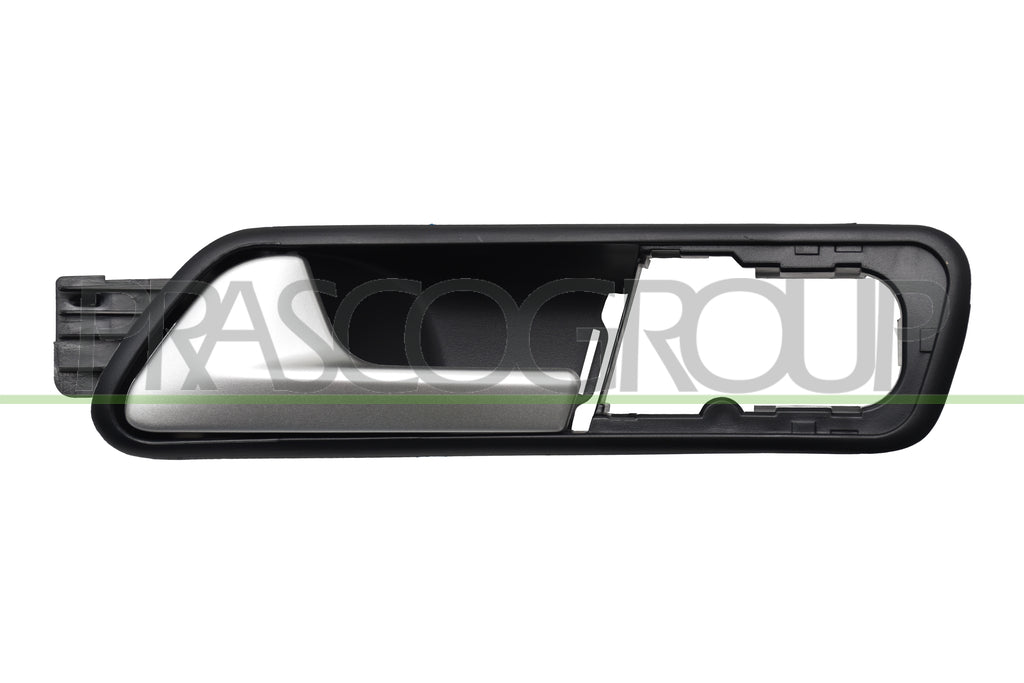 maniglia anteriore sinistra interna con leva argento con mostrina nera volkswagen caddy 2003 2010 vg9048402