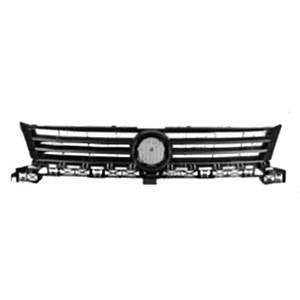 griglia radiatore grigio scuro con modanatura grigia volkswagen caddy 2010 2015 vg9062001