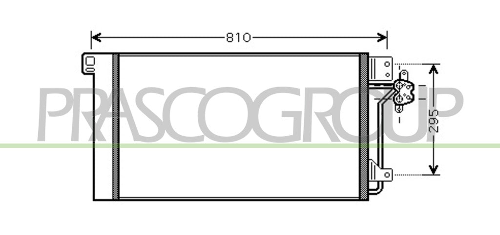 condensatore volkswagen t5 2003 2009 vg917c001