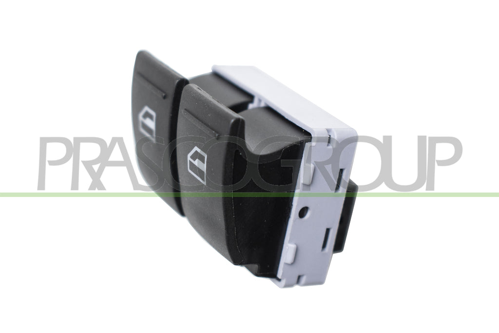 pulsantiera alzacristallo porta anteriore sinistra nera 2 interruttori 4 pins volkswagen t5 2003 2009 vg917ws04