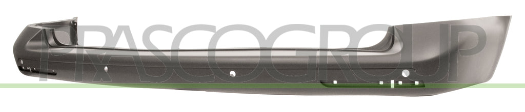 paraurti posteriore con primer con fori pdc volkswagen t5 2009 2015 vg9191072
