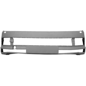 paraurti anteriore con primer con fori lavafari con tappo copri gancio volkswagen t6 2015 2019 vg9211031