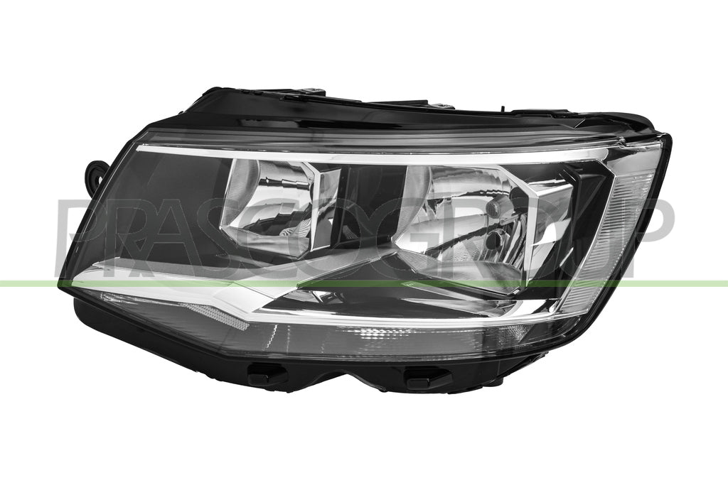 proiettore sinistro h7 h7 elettrico con motore nero bordo cromato volkswagen t6 2015 2019 vg9214914