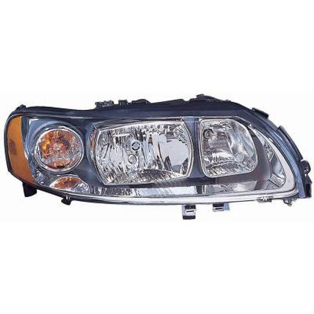 proiettore destro mod h7 h9 elettrico senza motore grigio volvo v70 2005 2007 vv0444903