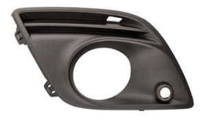 griglia destra paraurti anteriore nera con sede fendi con fori pdc volvo xc60 2008 2012 vv6102133