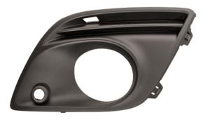 griglia sinistra paraurti anteriore nera con sede fendi con fori pdc volvo xc60 2008 2012 vv6102134