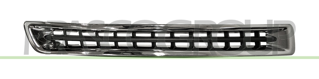griglia destra paraurti anteriore nera con cornice cromata volvo xc90 2006 2011 vv7122123