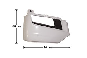 ANGOLO PARAURTI INFERIORE DX MAN TGS EURO 6 - 81416106766 - Carrozzeria Truck